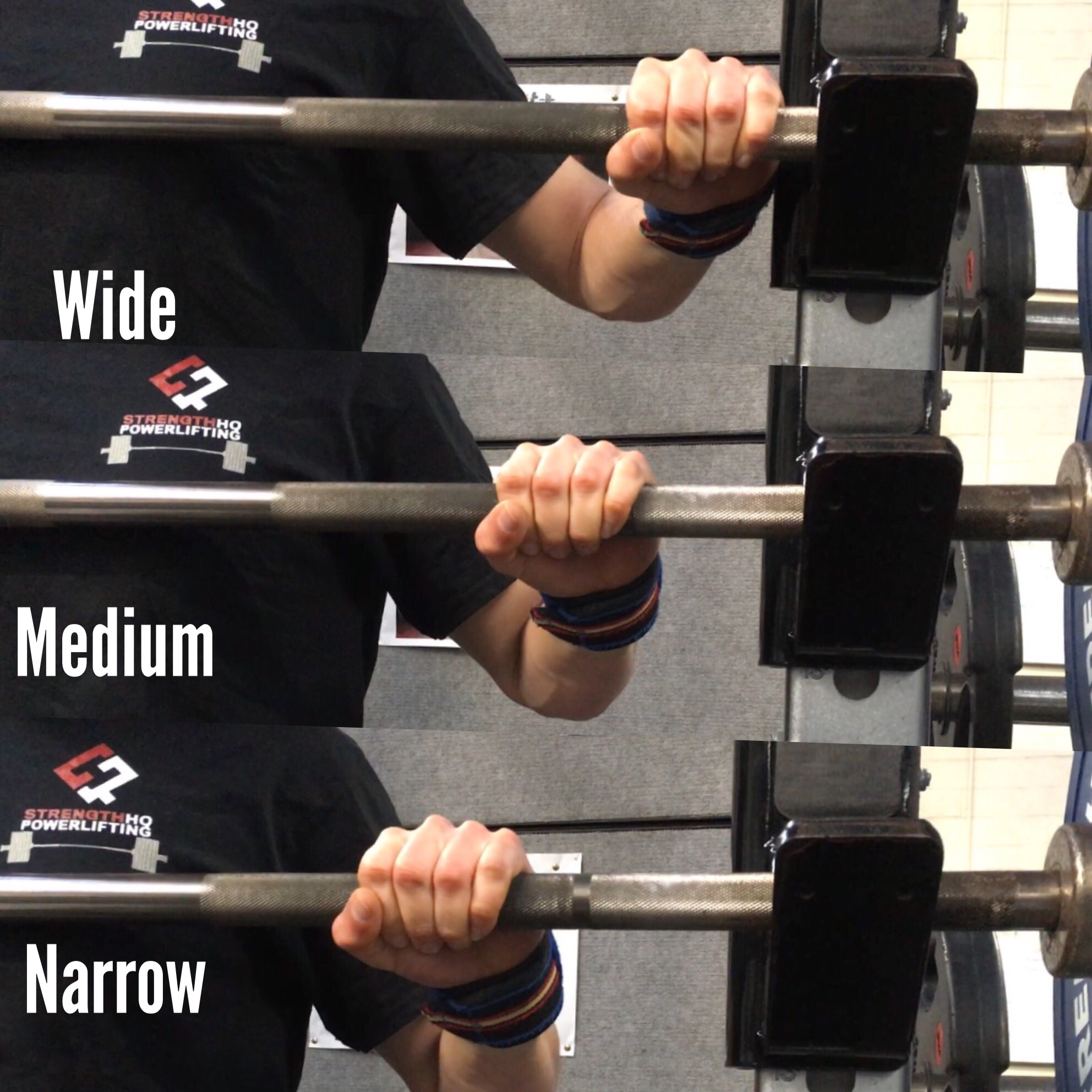 bench press grip